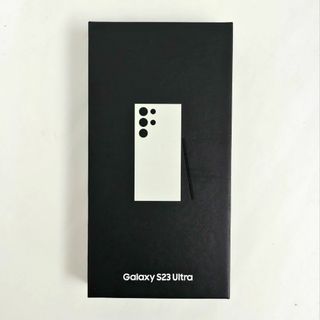 サムスン(SAMSUNG)のGalaxy S23 Ultra 512GB クリーム SIMフリー 【極美品】(スマートフォン本体)