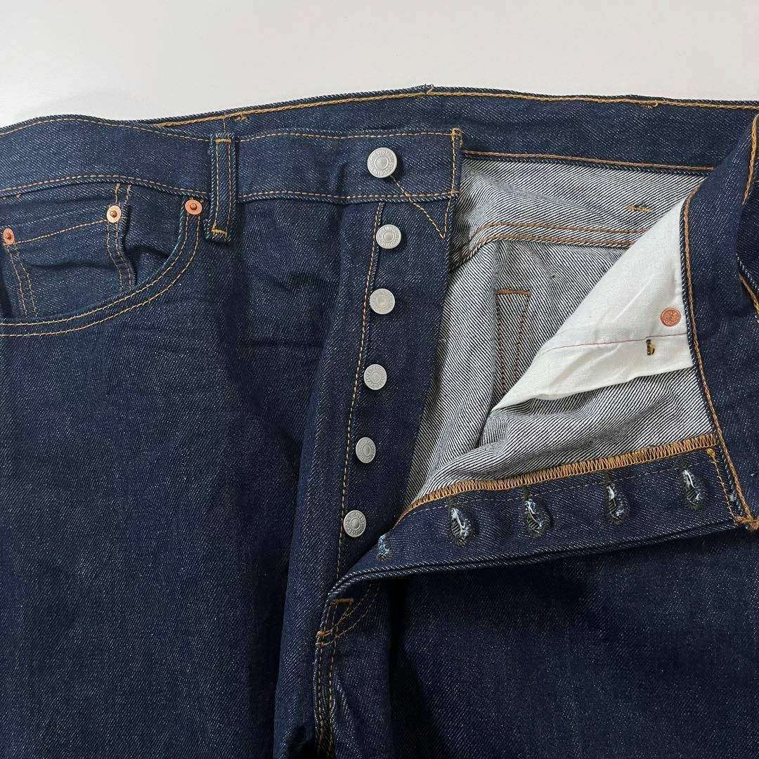 Levi's(リーバイス)の濃紺 美品 リーバイス 501 デニム w40 L33 デニム ビッグサイズ メンズのパンツ(デニム/ジーンズ)の商品写真