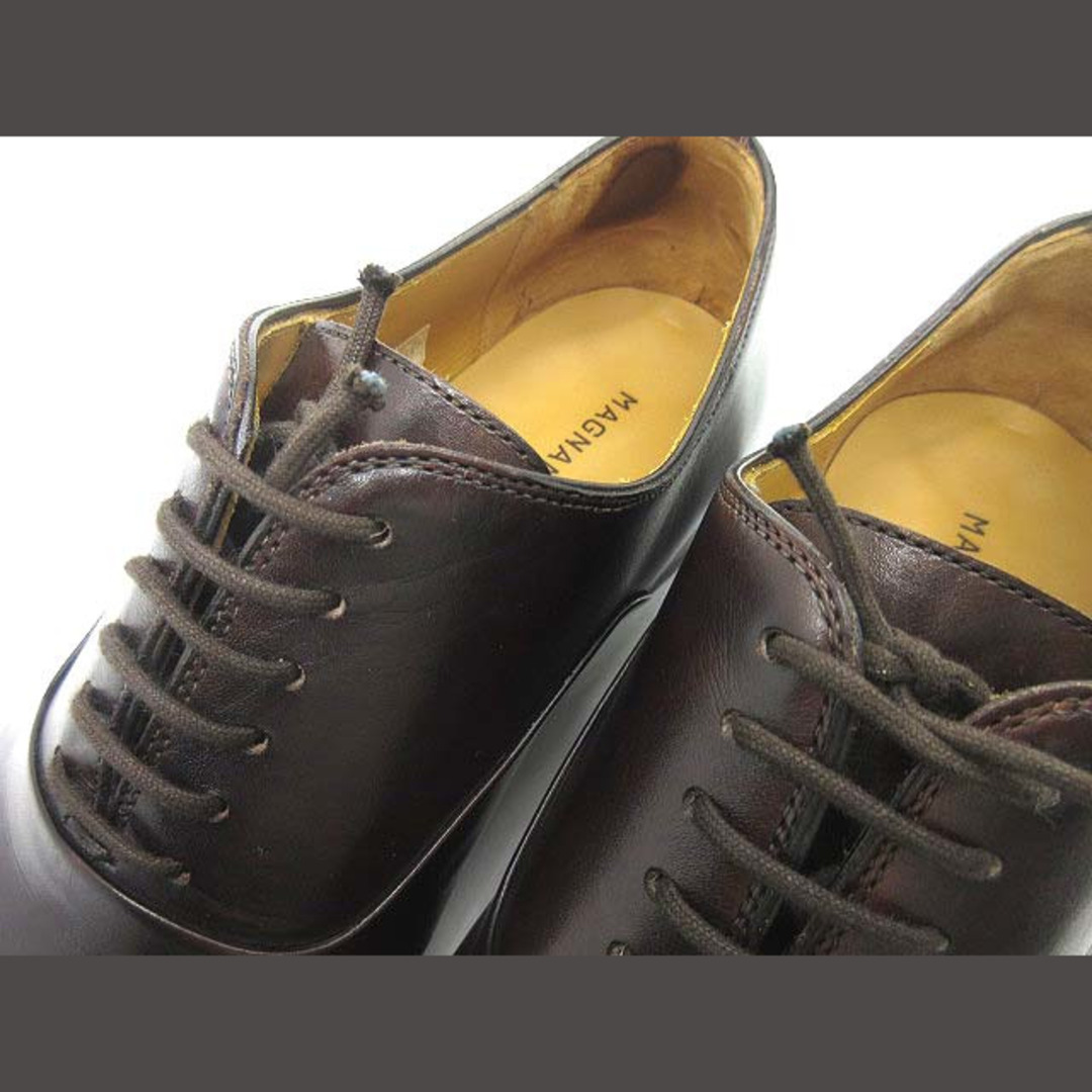 マグナーニ ストレートチップ ビジネス シューズ レザー 11676 カオバ メンズの靴/シューズ(ドレス/ビジネス)の商品写真