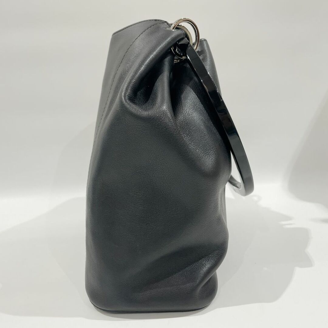 Gucci(グッチ)のGUCCI ハンドバッグ ロゴ プラスチック ハンドル ヴィンテージ 001 3750 レザー レディースのバッグ(ハンドバッグ)の商品写真
