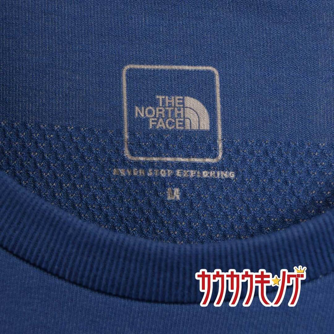 THE NORTH FACE(ザノースフェイス)のノースフェイス ショートスリーブハニカムボーダーティー ポケット 半袖 Tシャツ ネイビー NT11899 メンズ THE NORTH FACE スポーツ/アウトドアのアウトドア(その他)の商品写真