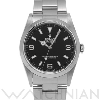 ロレックス(ROLEX)の中古 ロレックス ROLEX 14270 A番(1998年頃製造) ブラック メンズ 腕時計(腕時計(アナログ))
