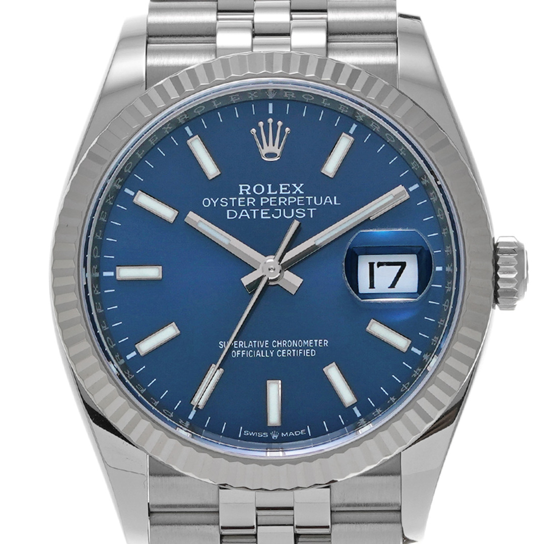 ROLEX(ロレックス)の中古 ロレックス ROLEX 126234 ランダムシリアル ブライトブルー メンズ 腕時計 メンズの時計(腕時計(アナログ))の商品写真