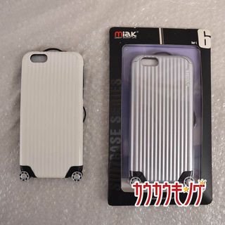 【未使用】miak iPhone6/6S ケース 2点 シルバー/ホワイト(モバイルケース/カバー)