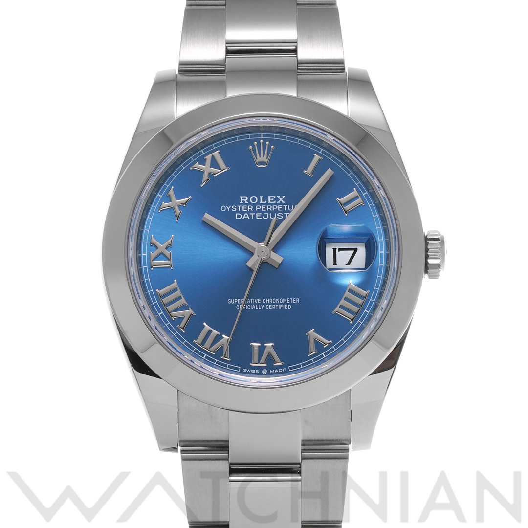ROLEX(ロレックス)の中古 ロレックス ROLEX 126300 ランダムシリアル アズーロブルー メンズ 腕時計 メンズの時計(腕時計(アナログ))の商品写真