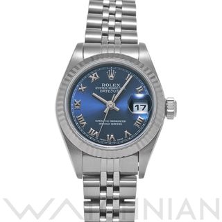 ROLEX - 中古 ロレックス ROLEX 79174 P番(2000年頃製造) ブルー レディース 腕時計