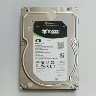 シーゲイト(SEAGATE)のseagate EXOS 7E8 4TB ST4000NM30035(PCパーツ)