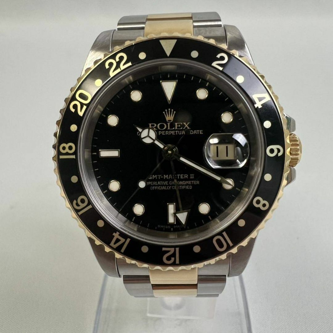 ROLEX(ロレックス)のロレックス GMT MASTER Ⅱ マスター2 16713 16710 メンズの時計(腕時計(アナログ))の商品写真