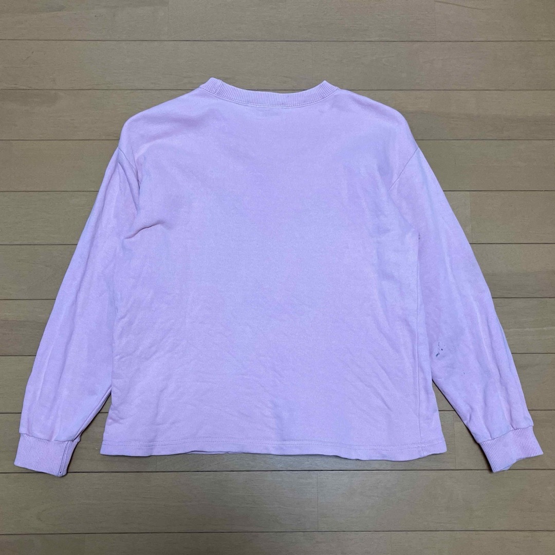 トレーナー　ピンク　WONDERFUL MATES   140 キッズ/ベビー/マタニティのキッズ服女の子用(90cm~)(Tシャツ/カットソー)の商品写真