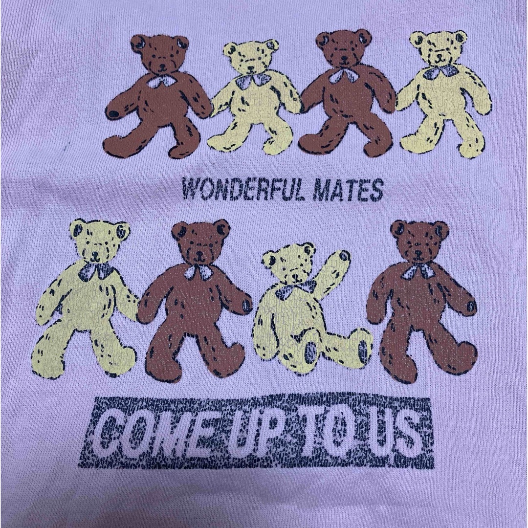 トレーナー　ピンク　WONDERFUL MATES   140 キッズ/ベビー/マタニティのキッズ服女の子用(90cm~)(Tシャツ/カットソー)の商品写真