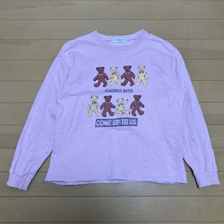 トレーナー　ピンク　WONDERFUL MATES   140(Tシャツ/カットソー)