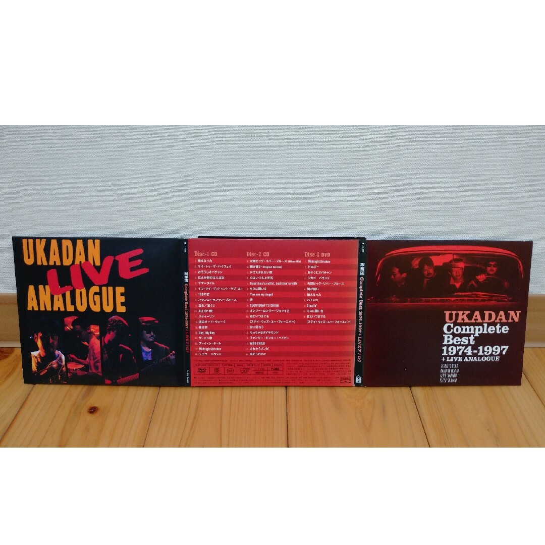 憂歌団　Complete Best 1974-1997 + LIVE アナログ エンタメ/ホビーのCD(ポップス/ロック(邦楽))の商品写真