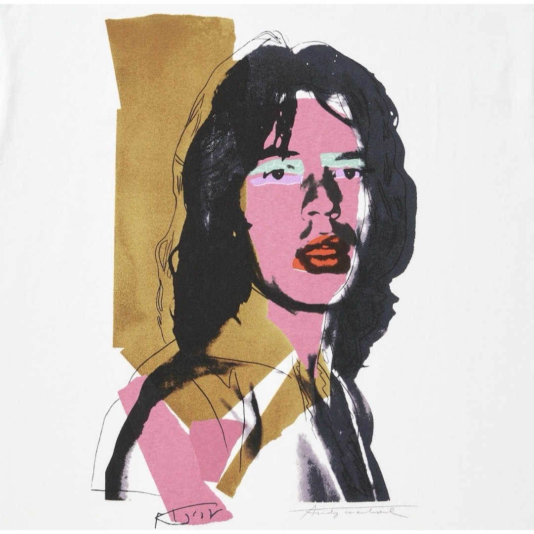 UNIQLO(ユニクロ)の【UNIQLO】Aウォーホル　「コラージュ」 (4XL/00 White) メンズのトップス(Tシャツ/カットソー(半袖/袖なし))の商品写真