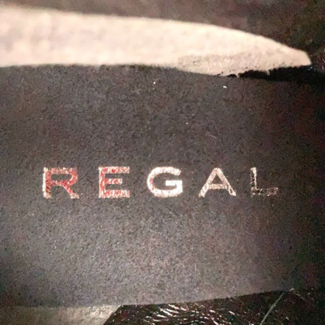 REGAL(リーガル)のリーガル REGAL ロングブーツ スエード ラウンドトゥ 23.0 ブラック レディースの靴/シューズ(ブーツ)の商品写真