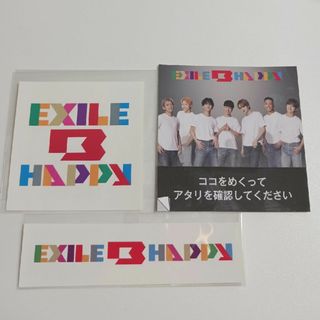 EXILE　B HAPPY 　ステッカー　セット(キャラクターグッズ)