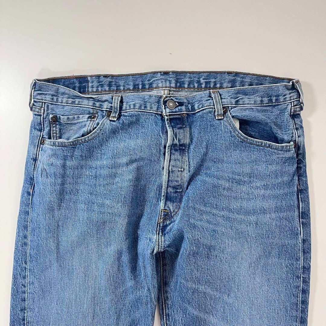 Levi's(リーバイス)のリーバイス 501 水色 メキシコ製 w38 L36 ストレート 色落ち メンズのパンツ(デニム/ジーンズ)の商品写真