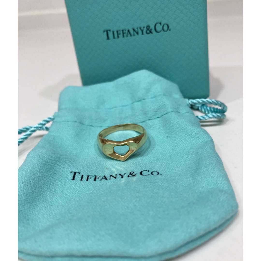 Tiffany & Co.(ティファニー)のティファニーオープンハート　リング レディースのアクセサリー(リング(指輪))の商品写真