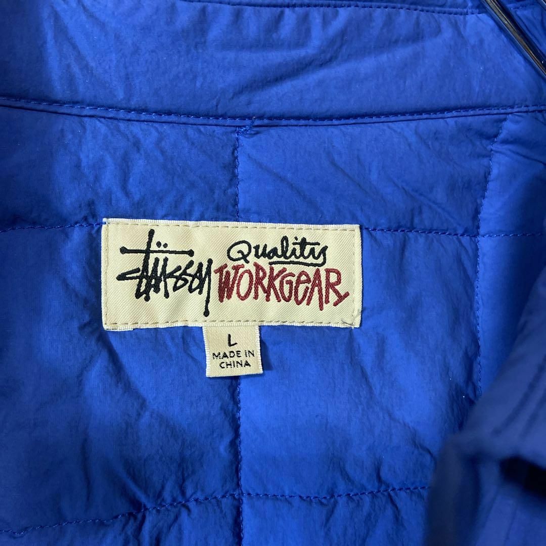 STUSSY(ステューシー)の【キルティングジャケット、インナーにも◎】stussy両胸ポケット古着野村周平 メンズのジャケット/アウター(ナイロンジャケット)の商品写真