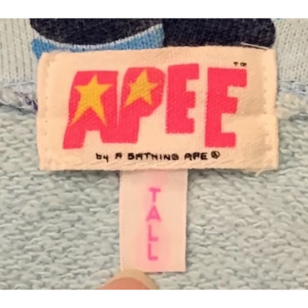 A BATHING APE(アベイシングエイプ)の★鬼レア★ APE APEE 名古屋 限定 カラー カモ パーカー TALL  レディースのトップス(パーカー)の商品写真