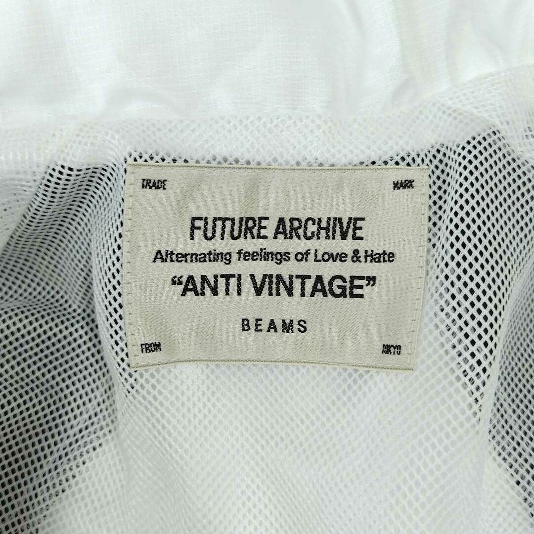 BEAMS(ビームス)の【未使用】ビームス FUTURE ARCHIVE 2TONE SPORT BLOUSON スポーツブルゾン ナイロンジャケット L ホワイト 11-18-1552-791 BEAMS メンズのジャケット/アウター(その他)の商品写真