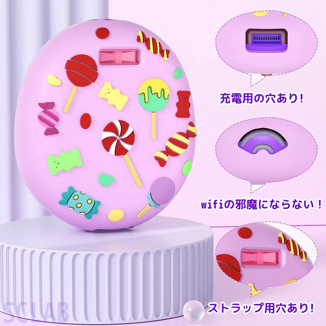 【値引有】たまごっち Uni ユニ 専用 ケース カバー シリコン CD ピンク エンタメ/ホビーのゲームソフト/ゲーム機本体(その他)の商品写真