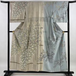 訪問着 身丈154.5cm 裄丈63.5cm 正絹 逸品 【中古】(着物)