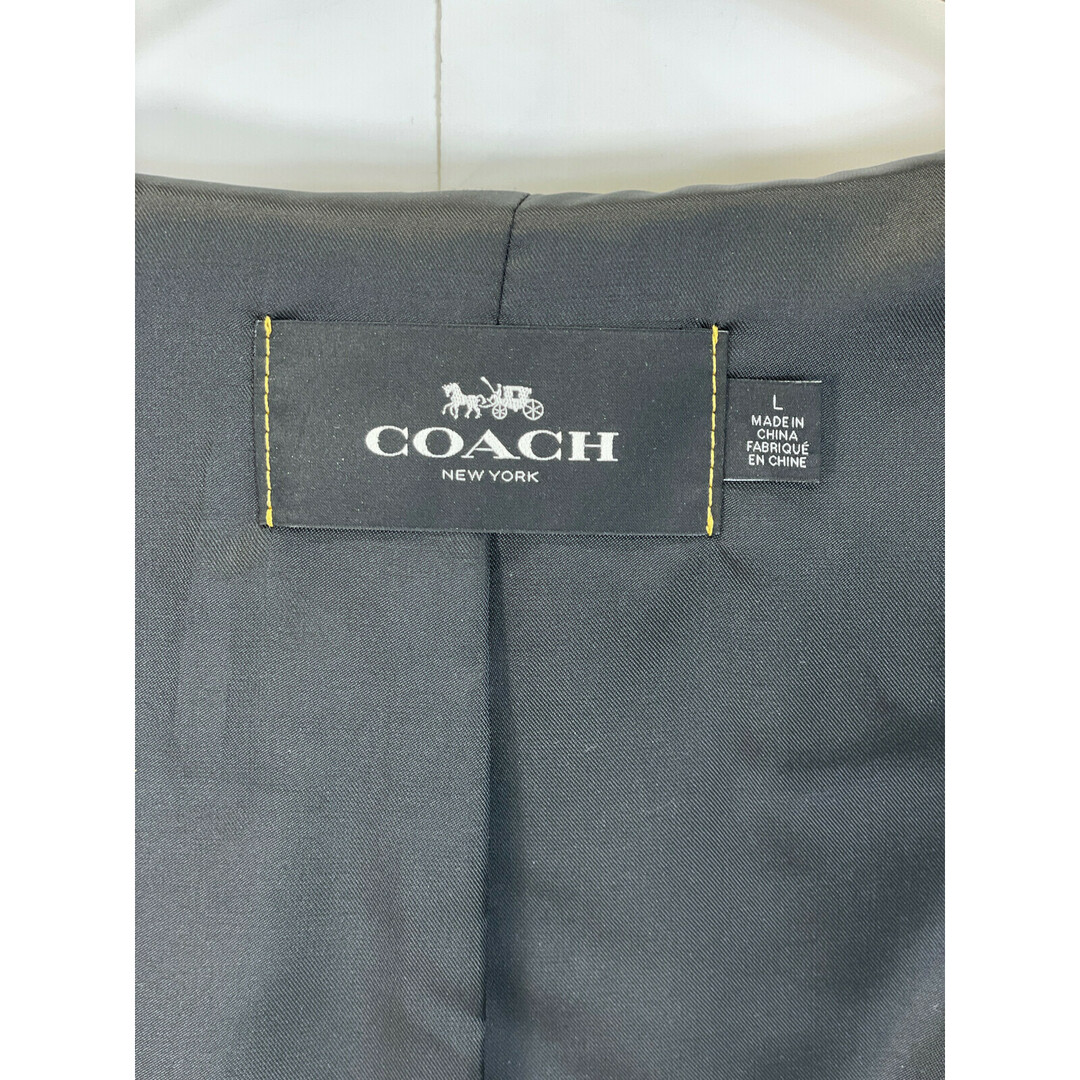 COACH(コーチ)のコーチ ﾌﾞﾗｯｸ F33779 ﾗﾑﾚｻﾞｰ ﾗｲﾀﾞｰｽ L メンズのジャケット/アウター(その他)の商品写真