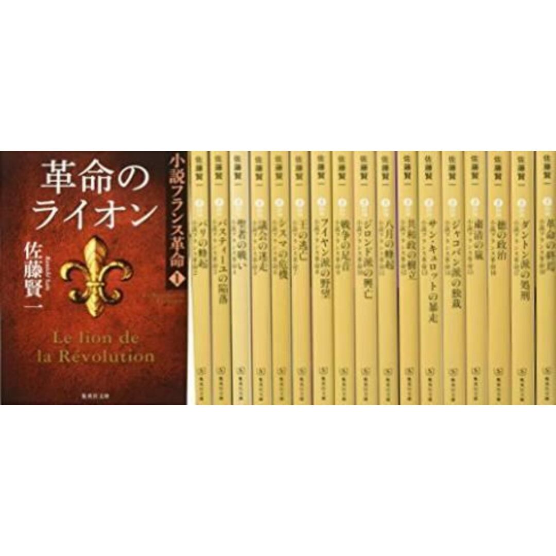 【中古】小説フランス革命 全18巻完結セット (集英社文庫)／佐藤 賢一／集英社 エンタメ/ホビーの本(その他)の商品写真