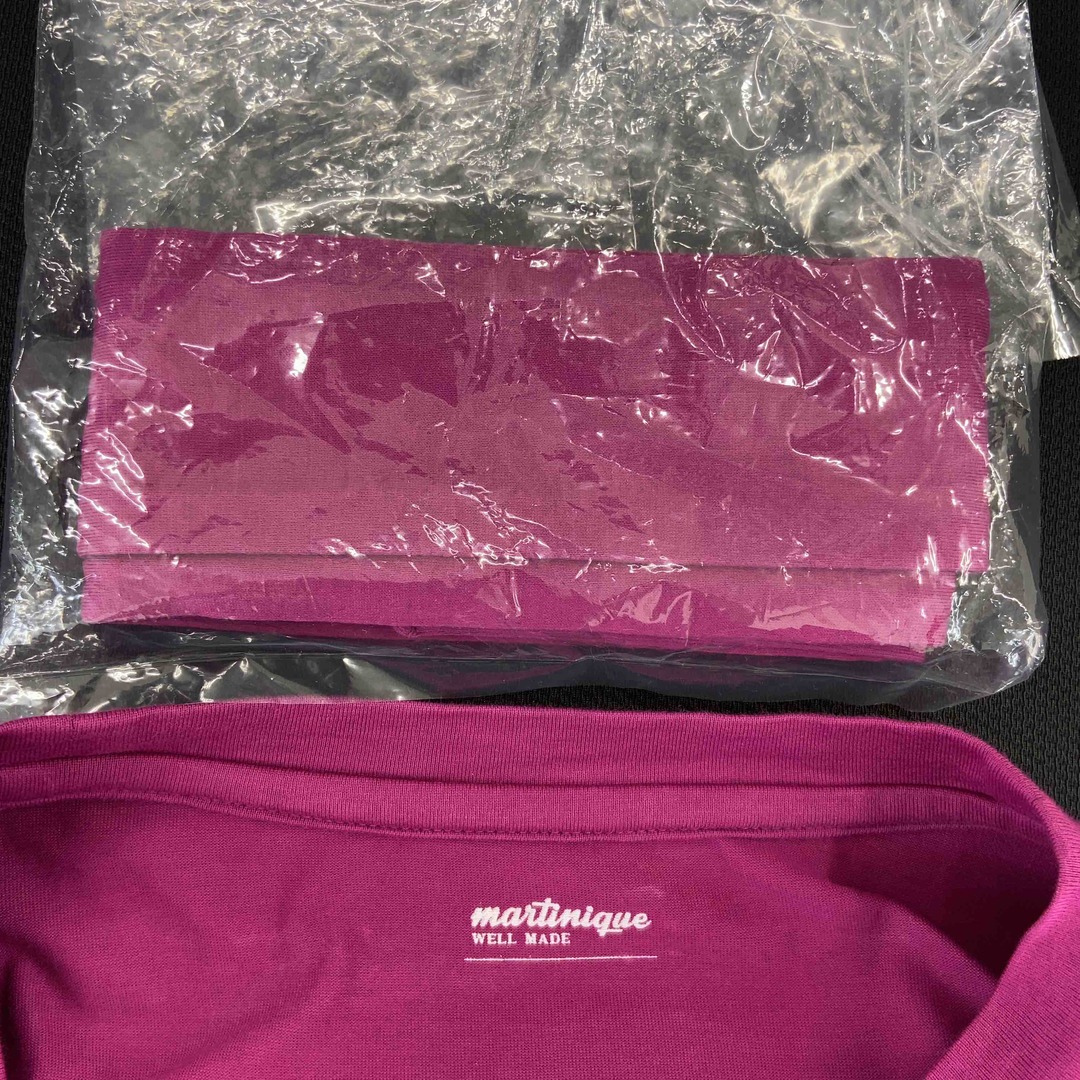 martinique(マルティニーク)のmartinique マルティニーク レディース Tシャツワンピース 半袖 ピンク系 レディースのトップス(Tシャツ(半袖/袖なし))の商品写真