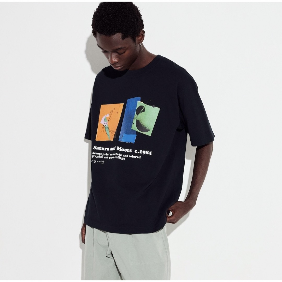 UNIQLO(ユニクロ)の【UNIQLO】Aウォーホル　「コラージュ」 (4XL/09 BLACK) メンズのトップス(Tシャツ/カットソー(半袖/袖なし))の商品写真