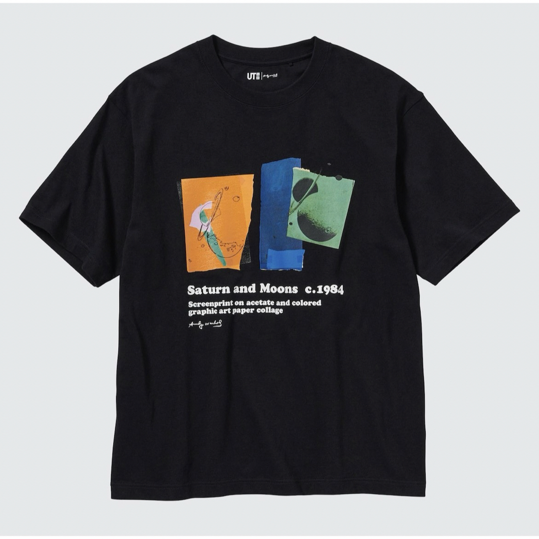 UNIQLO(ユニクロ)の【UNIQLO】Aウォーホル　「コラージュ」 (4XL/09 BLACK) メンズのトップス(Tシャツ/カットソー(半袖/袖なし))の商品写真