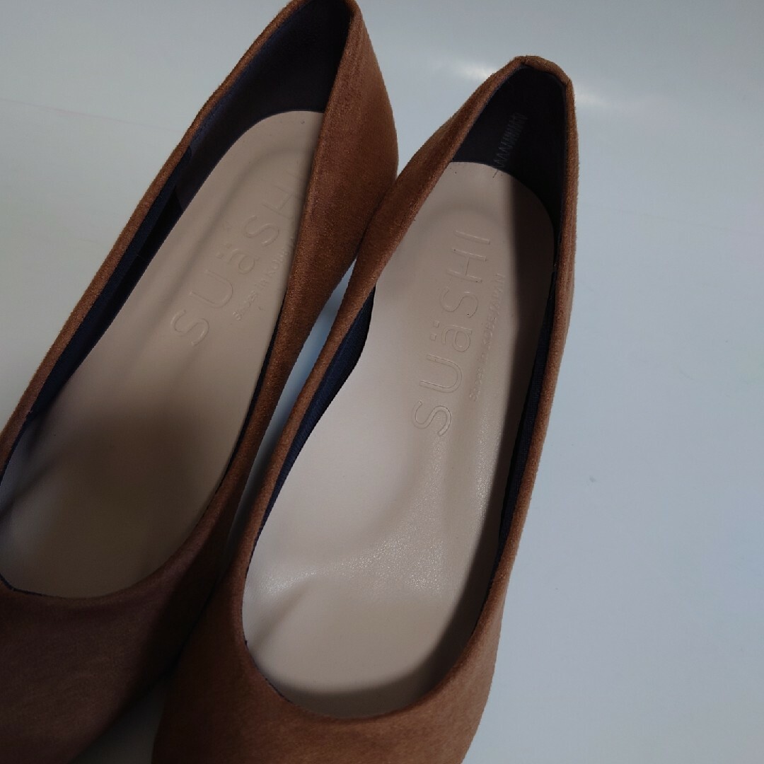 スウェイシー パンプス ブラウンスエード 超美品 レディースの靴/シューズ(ハイヒール/パンプス)の商品写真