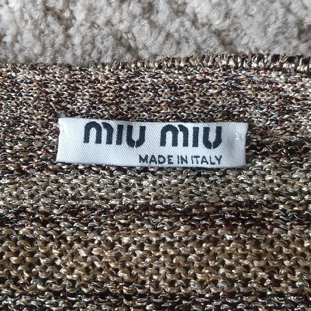 miumiu(ミュウミュウ)のMIU MIU    トップス   M レディースのトップス(シャツ/ブラウス(長袖/七分))の商品写真