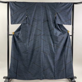 紬 身丈164cm 裄丈64cm 正絹 美品 秀品 【中古】(着物)