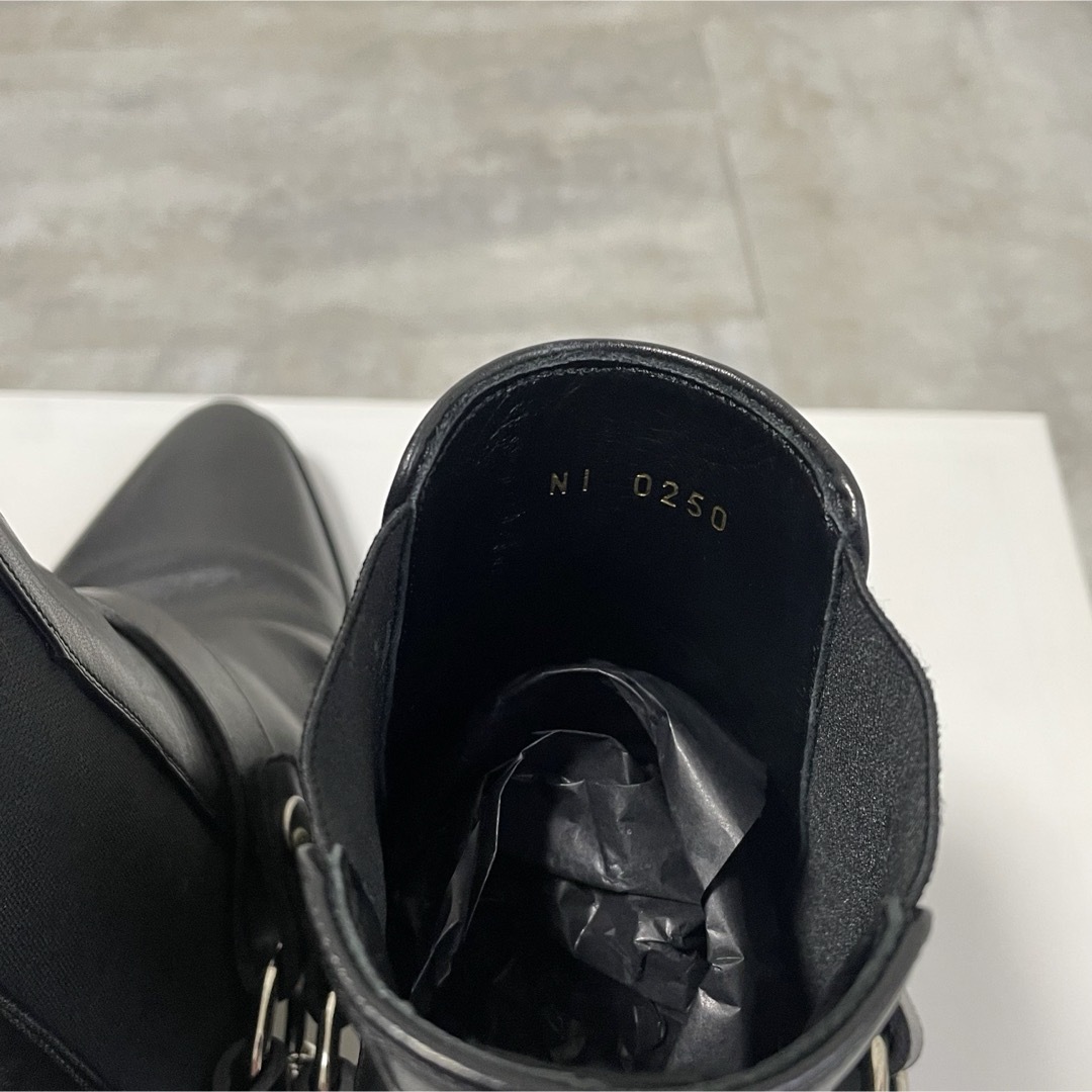 celine(セリーヌ)の美品【 CELINE セリーヌ 】カマルグ バイカー チェルシーブーツ 41 メンズの靴/シューズ(ブーツ)の商品写真