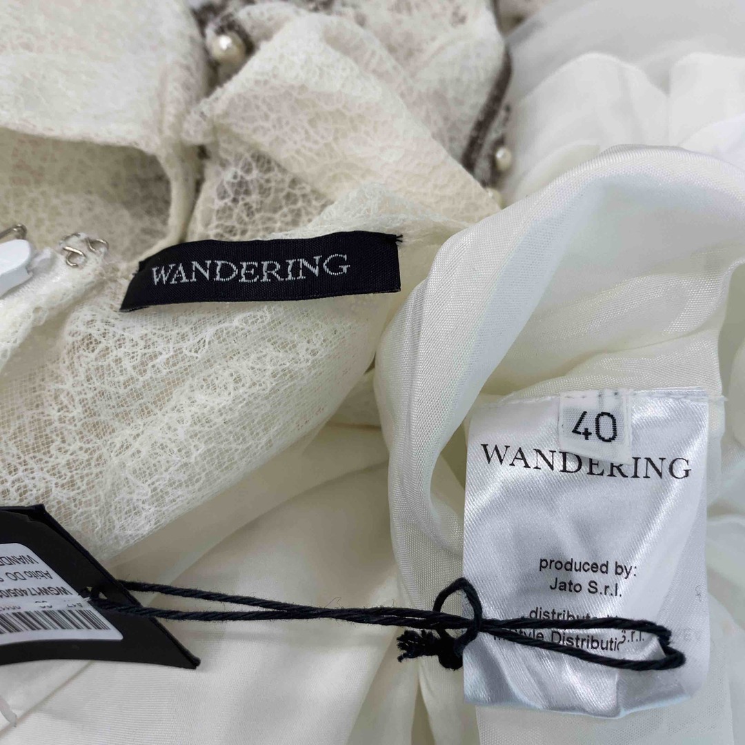 WANDERING ワンダリング  レディース 長袖ワンピース ひざ丈ワンピース レディースのワンピース(ひざ丈ワンピース)の商品写真