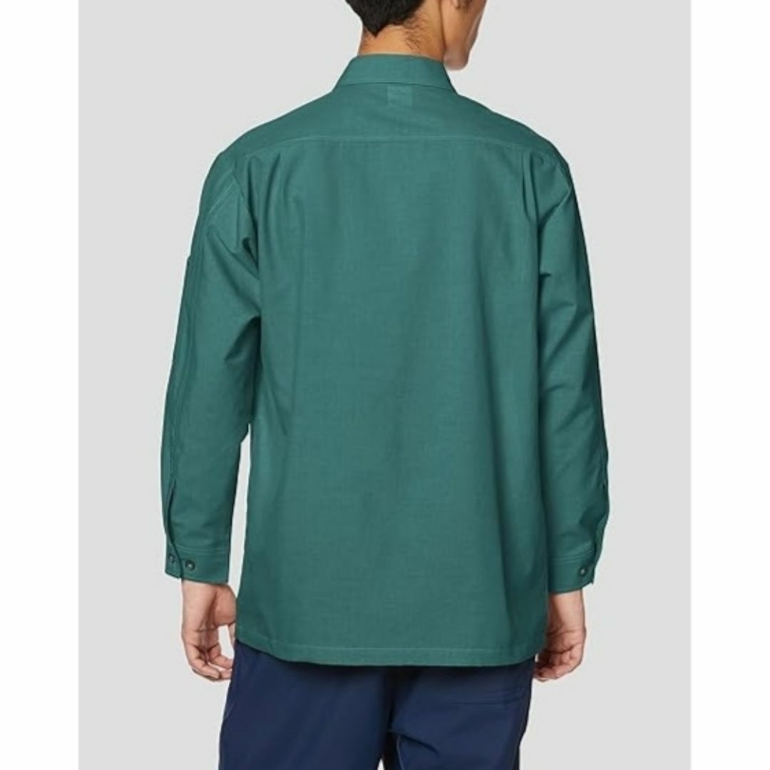 未使用、未開封[ペチクール] 長袖シャツ 作業服  防汚・帯電防止加工 4L メンズのトップス(シャツ)の商品写真