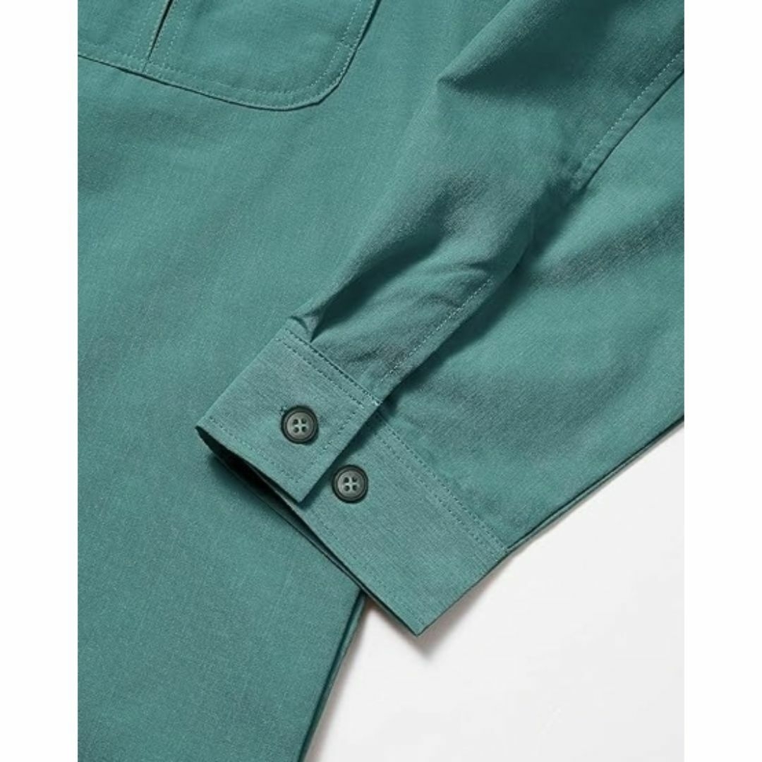 未使用、未開封[ペチクール] 長袖シャツ 作業服  防汚・帯電防止加工 4L メンズのトップス(シャツ)の商品写真