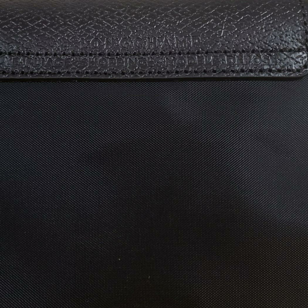 LONGCHAMP(ロンシャン)の【新品】ロンシャン ル プレアージュ トートバッグ  M  ブラック黒刺繍 レディースのバッグ(トートバッグ)の商品写真
