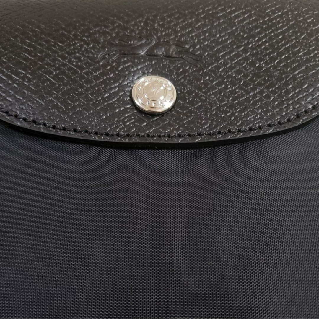 LONGCHAMP(ロンシャン)の【新品】ロンシャン ル プレアージュ トートバッグ  M  ブラック黒刺繍 レディースのバッグ(トートバッグ)の商品写真