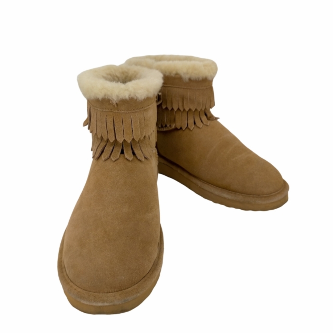 BEARPAW(ベアパウ)のBEARPAW(ベアパウ) フリンジ ショートブーツ レディース シューズ レディースの靴/シューズ(ブーツ)の商品写真