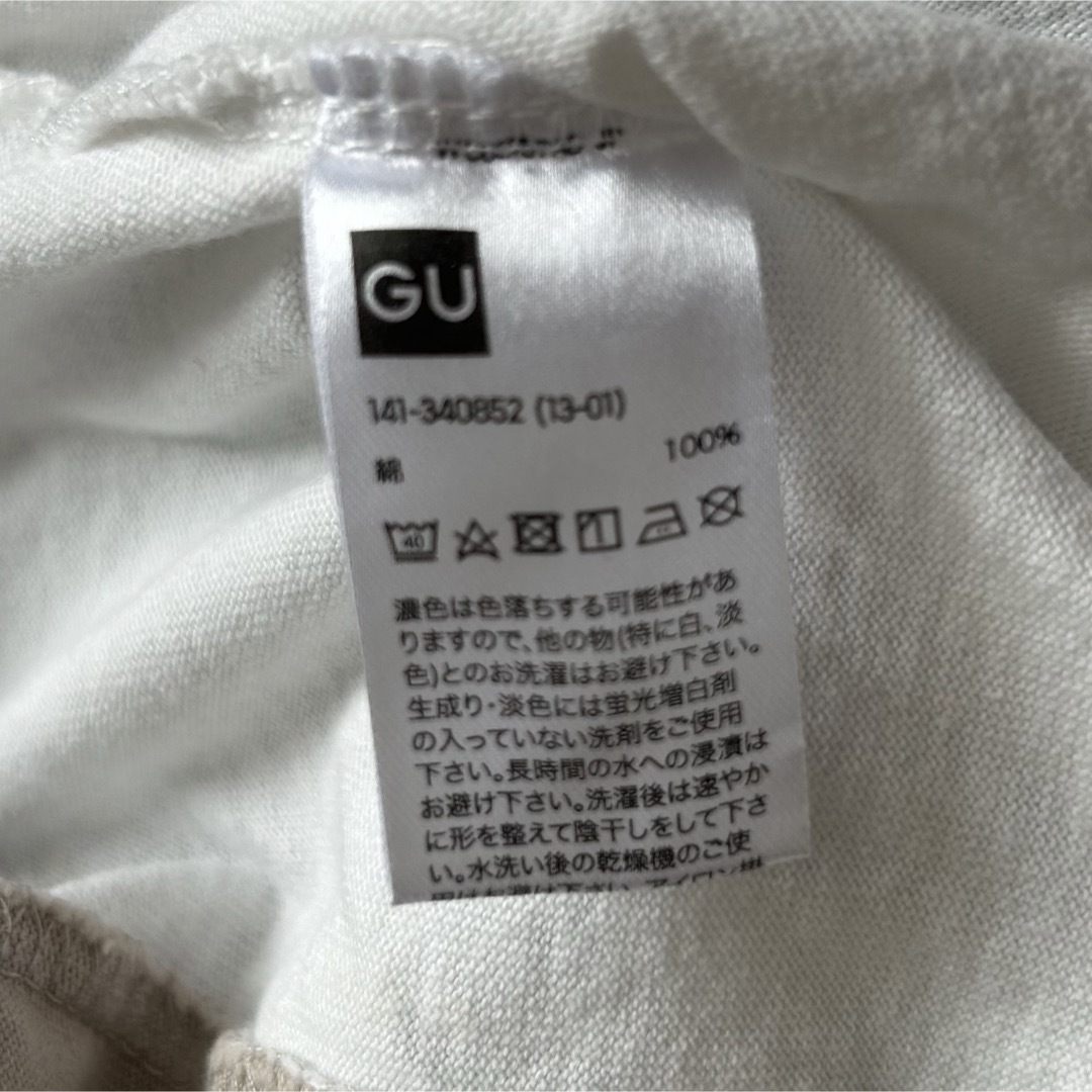 GU(ジーユー)の子供服　Tシャツ キッズ/ベビー/マタニティのキッズ服男の子用(90cm~)(Tシャツ/カットソー)の商品写真