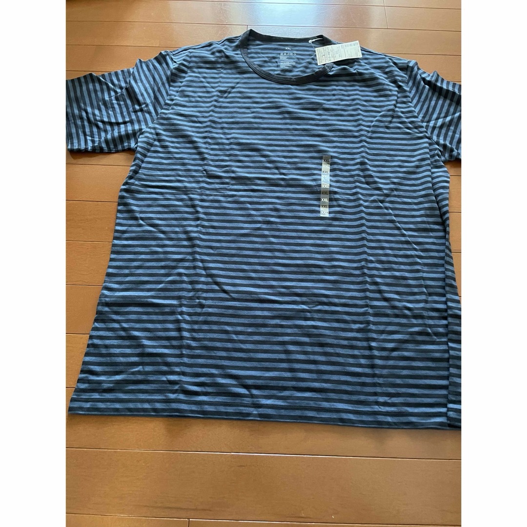 MUJI (無印良品)(ムジルシリョウヒン)の無印良品　メンズ　Tシャツ XXL 未使用 メンズのトップス(Tシャツ/カットソー(半袖/袖なし))の商品写真