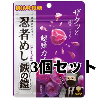 ユーハミカクトウ(UHA味覚糖)の忍者めし 鉄の鎧 グミ 3個セット(菓子/デザート)