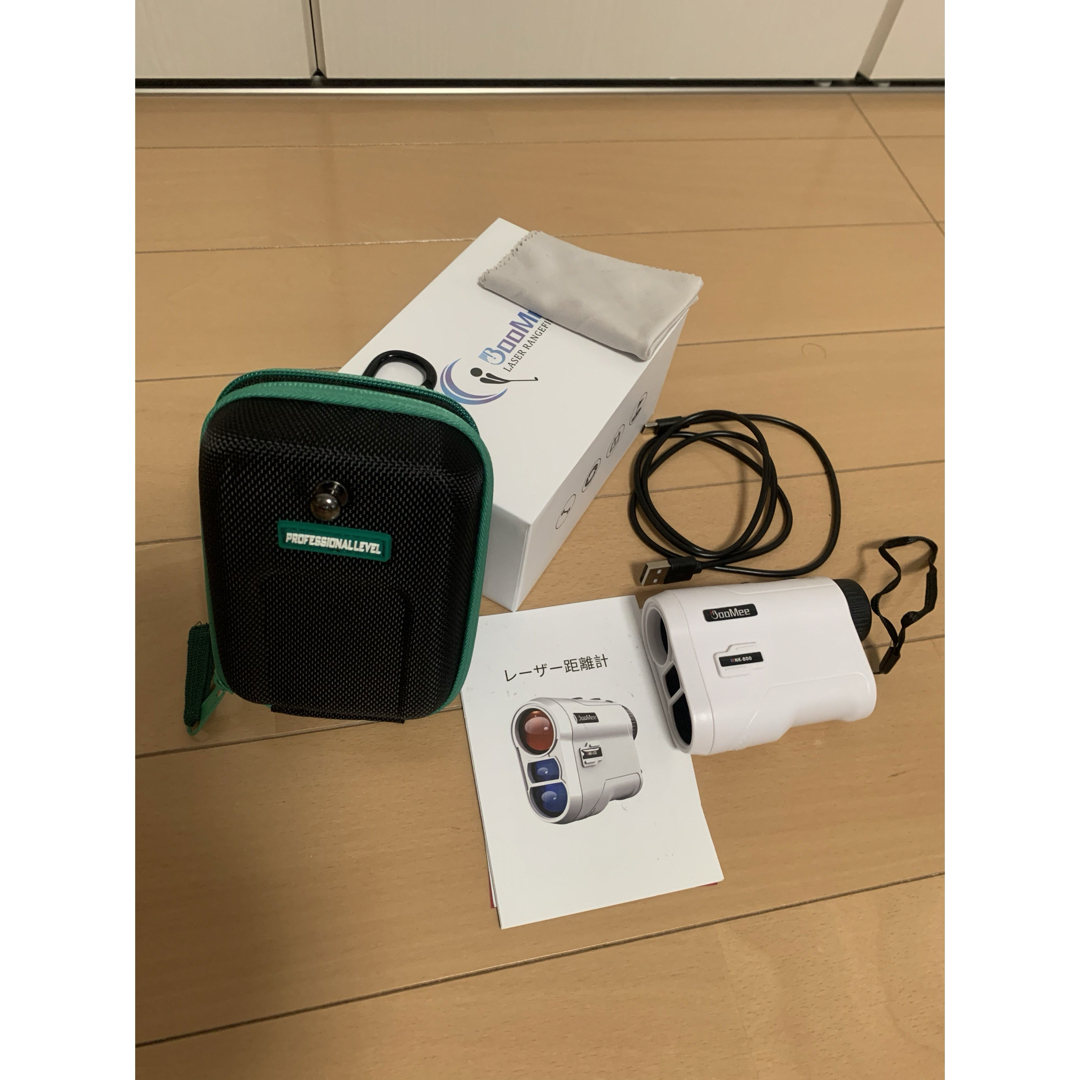2回のみ使用】ゴルフレーザー距離計 BooMee NK-800 2回のみ使用】ゴルフレーザー距離計 BooMee NK-800
