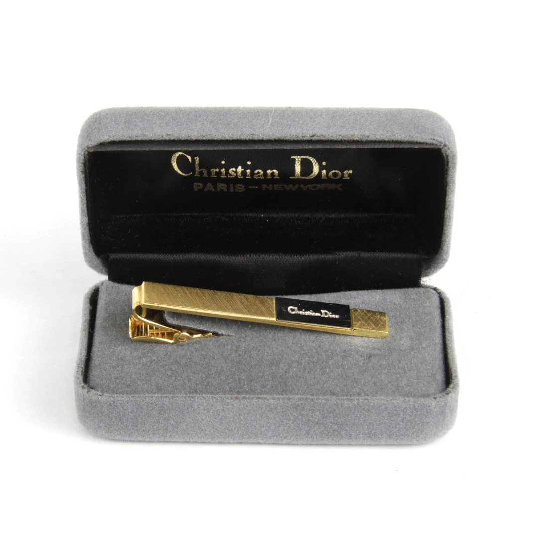 Christian Dior(クリスチャンディオール)の『USED』 Christian Dior クリスチャンディオール タイピン  ゴールド【中古】 メンズのファッション小物(ネクタイピン)の商品写真