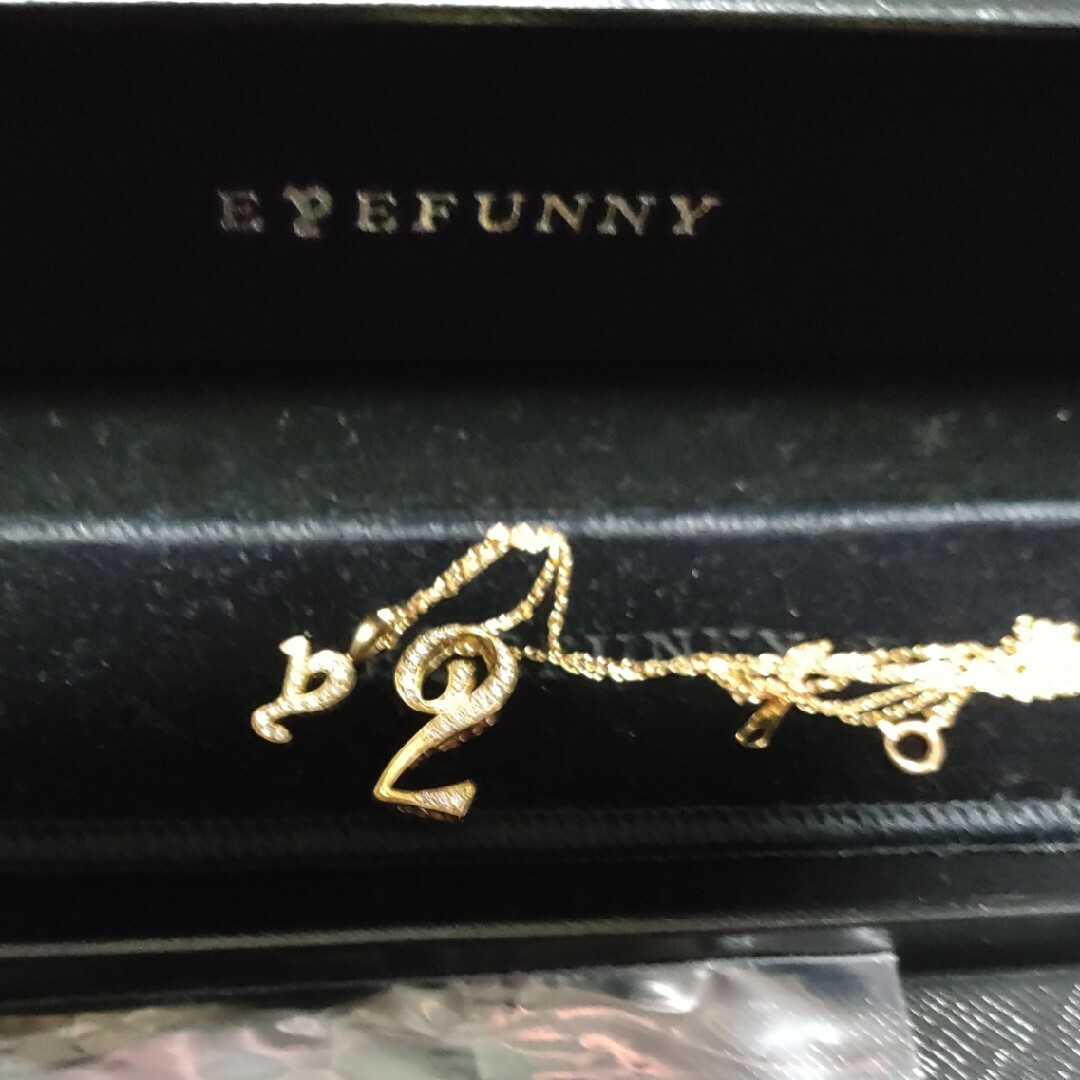 EYEFUNNY(アイファニー)のゆきざき ナンバー2 K18 ダイヤモンド アイファニー ネックレス 18k メンズのアクセサリー(ネックレス)の商品写真