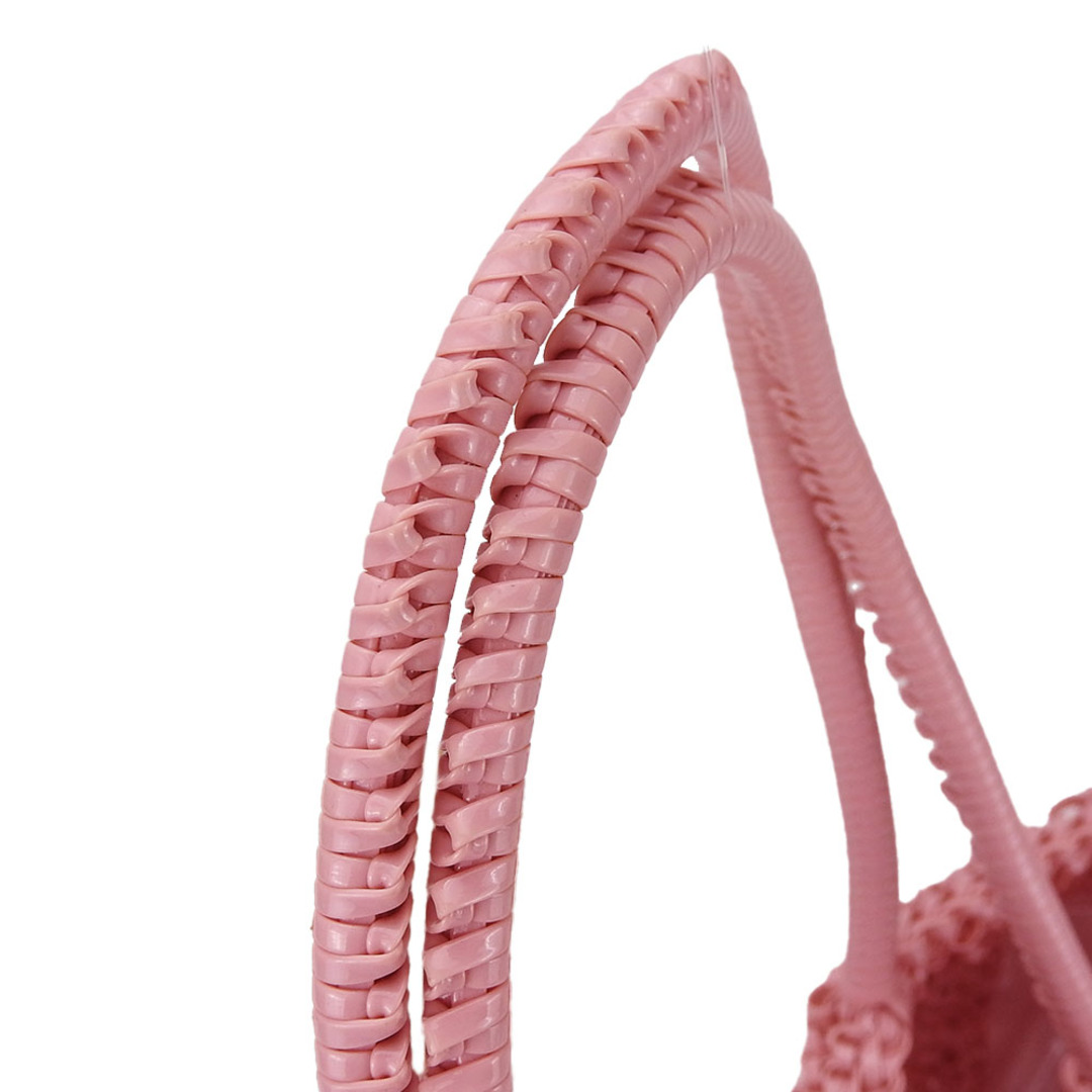 ANTEPRIMA(アンテプリマ)の【中古】 アンテプリマ ハンドバッグ ワイヤー PVC ピンク おしゃれ レディース 女性 ANTEPRIMA レディースのバッグ(ハンドバッグ)の商品写真
