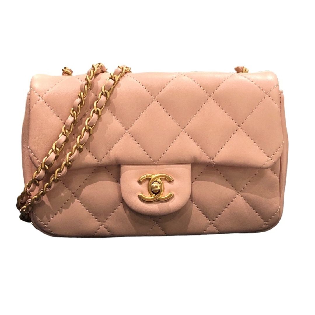 CHANEL(シャネル)の　シャネル CHANEL ミニマトラッセ１８ AS3457 ピンク マットゴールド金具 ラムスキン レディース ショルダーバッグ レディースのバッグ(ショルダーバッグ)の商品写真