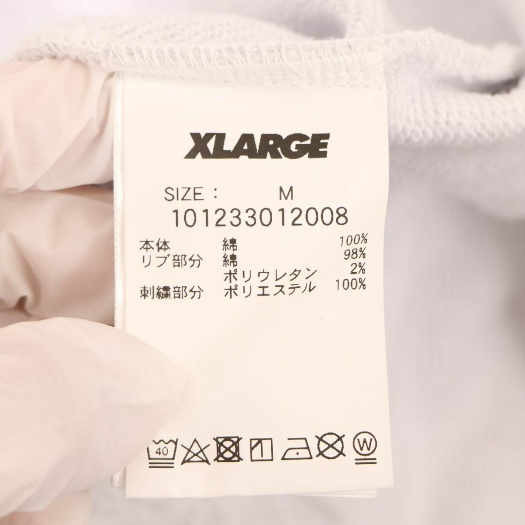 XLARGE(エクストララージ)のXLARGE バックサイド スランテッドOG ジップフーデッド メンズのトップス(パーカー)の商品写真